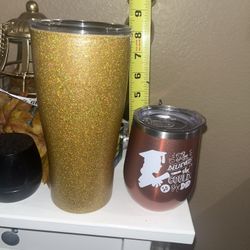 Graduation Tumblers $20. & $10 Foamy Flowers, Ballon  Extra $$