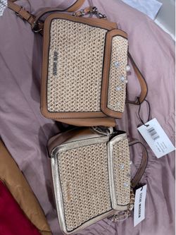 Purse and women’s jeans