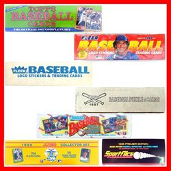 Vintage Baseball Cards Factory Sets