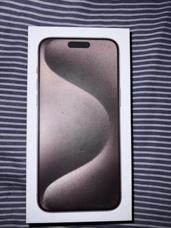 iPhone 15 Pro Max Grey 1TB (Price Negotiable)