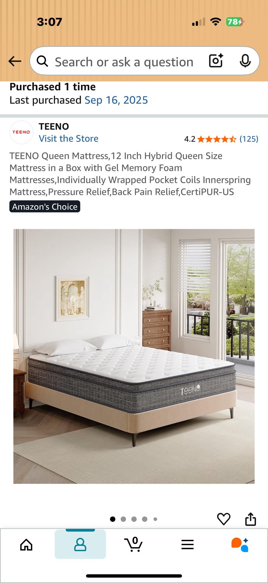Queen mattress