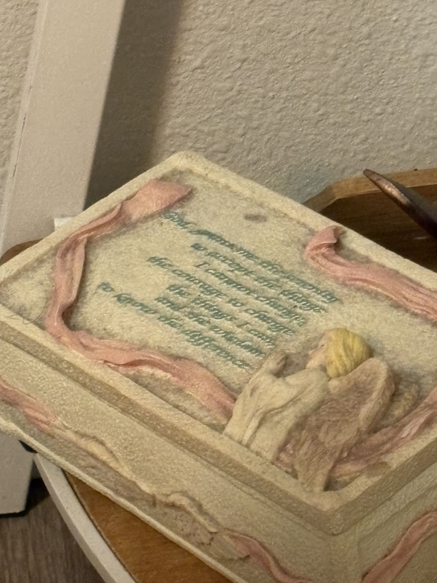 Jewelry Box Serenity Prayer