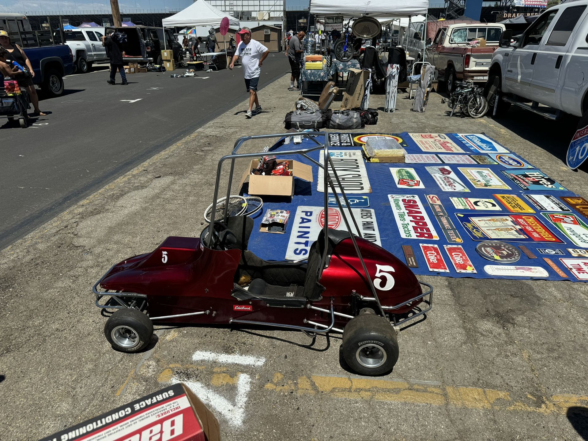 1/4 Midget Race Cart Go Cart