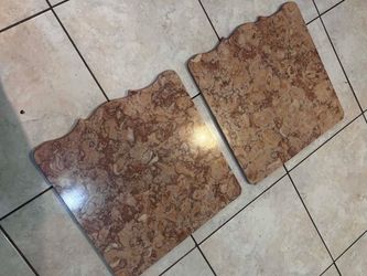 Pair Of Marble Tops- Made In Portugal 21”x20.5”