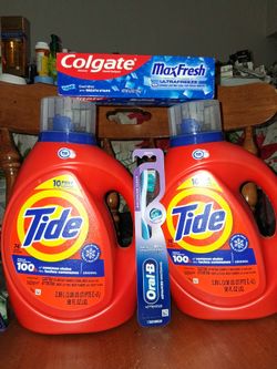 Dos Jason's De 98oz Y I na Pasta Y Un Sepillo Por $30