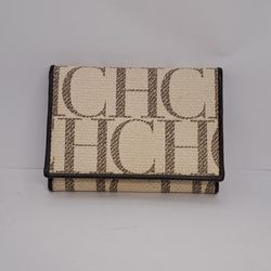 Carolina Herrera Beige Small Wallet (H)