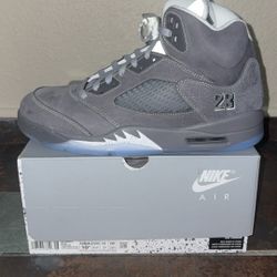 Jordan 5 Retro “Wolf Grey (2026)”🐺 Size 10.5