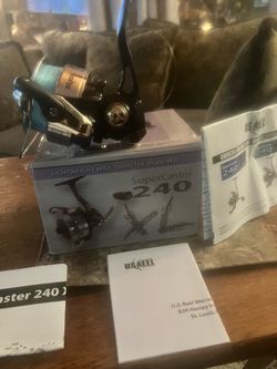 U.S. Reel SuperCaster 240 XL Spinning Reel