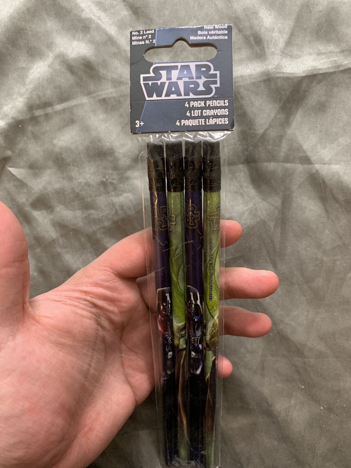 4 Pack Star Wars Pencils