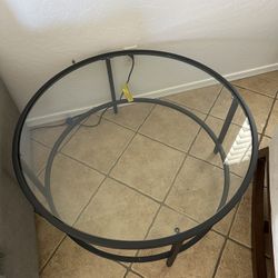 Round Glass Coffee Table