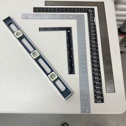 5 Piece Framing Square and Level Set