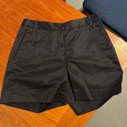 Women’s Shorts Cotton Preppy Flat Front Buttons Brooks Brothers Size 2 Inseam 6”