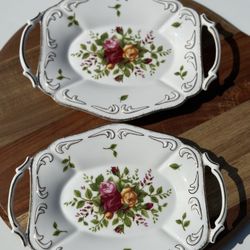 Royal Albert Handled Tray