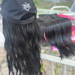 **Brand New Name Brand Hat Wig**