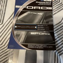 Ford Windshield Decal