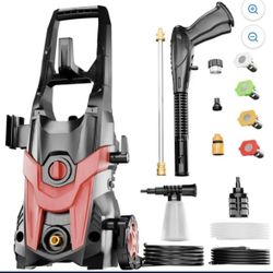 Foting Red Electric Pressure Washer, 4300 PSI