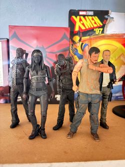 The Walking Dead Action Figure Lot of 5