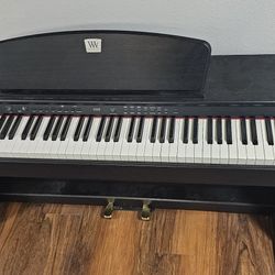 William Rhapsody Digital Piano With Sitting Bench