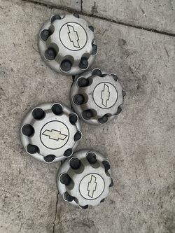 Chevy Silverado hubcaps
