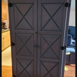 Wooden Stained Cabinet