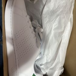 Adidas Advantage – White/Green – Men’s 11 (New)