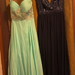 Two Formal Or Prom Dresses 
