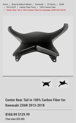 Kawasaki Zx6r parts