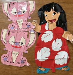 3pc Lilio, & Angel Large Party Balloons Pack