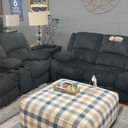Comfortable Sofa And Loveseat