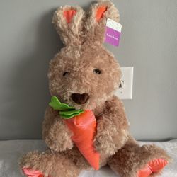 New 15” Easter Rabbit Plush 