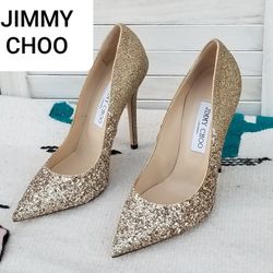 Jimmy Choo Fabulous Glitter Heels