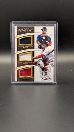 Panini Immaculate Triple Relic Card /99