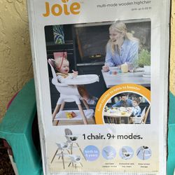 Joie Multi-Mode Wooden Highchair 