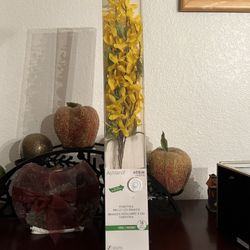 Light Up LED Forsythia Branch Home Decor