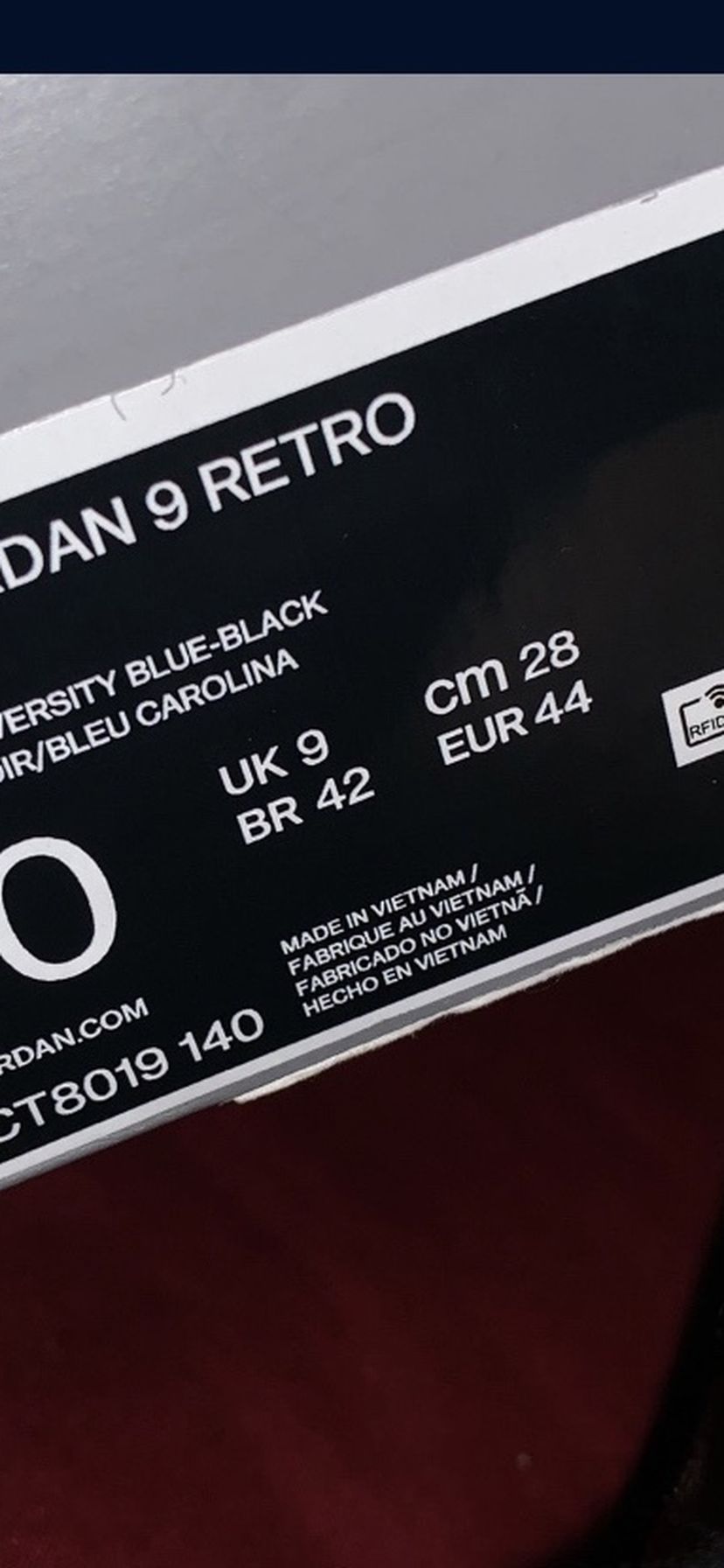 Universal Jordan 9s