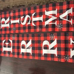 Merry Christmas Banners Brand New