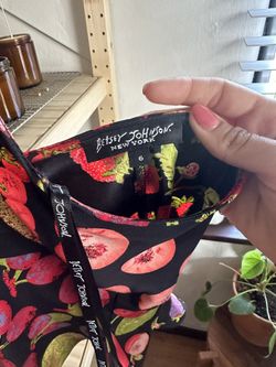 Betsey Johnson Rare Fruit Halter Top Size 6 for Sale in Fullerton