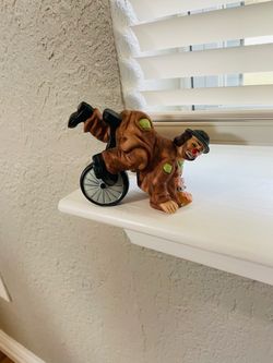 Miniature Clown Figures Set of 4
