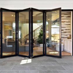 120x96 Aluminum Folding Door
