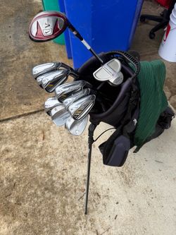 Mixed Golf Club Set with Stand Bag- Everything but the driver