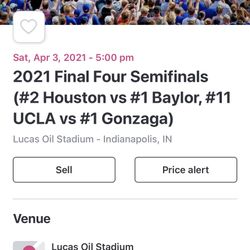 2 TICKETS FOR FINAL FOUR GAME DIGITAL  DOWNLOAD 