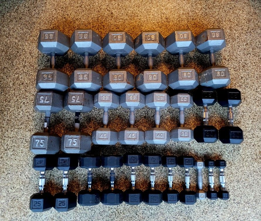 Dumbbells - $1 Per LB