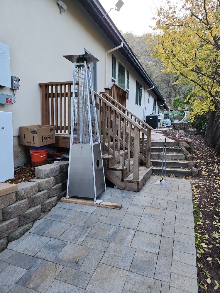 Pyramid Patio Heater.