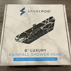 Spark Pod 8” Luxury Rainfall Shower Head