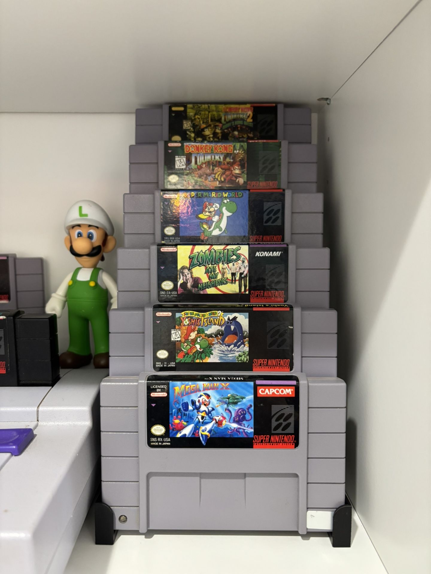 Super Nintendo Game Stand