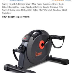New Sunny Health And Fitness Under Desk Mini Pedal Exerciser 