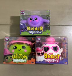 Crazy Fun Halloween Squishy Toys Set of 3