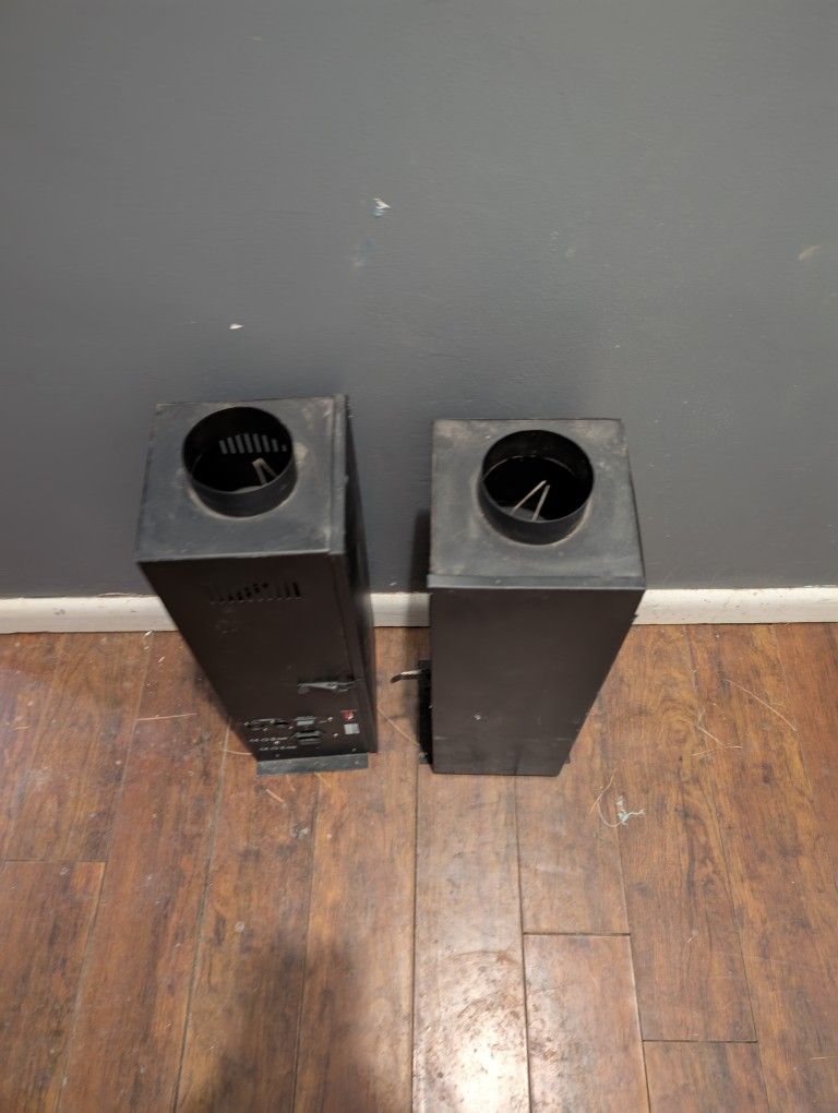 Two DMX Controlled Flame Throwers Used Only One Time