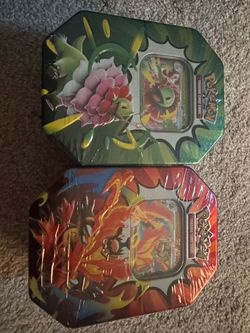 Brand new unopened Ascended Hero tins