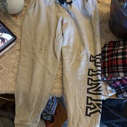 VS Pink Capri Sweatpants 
